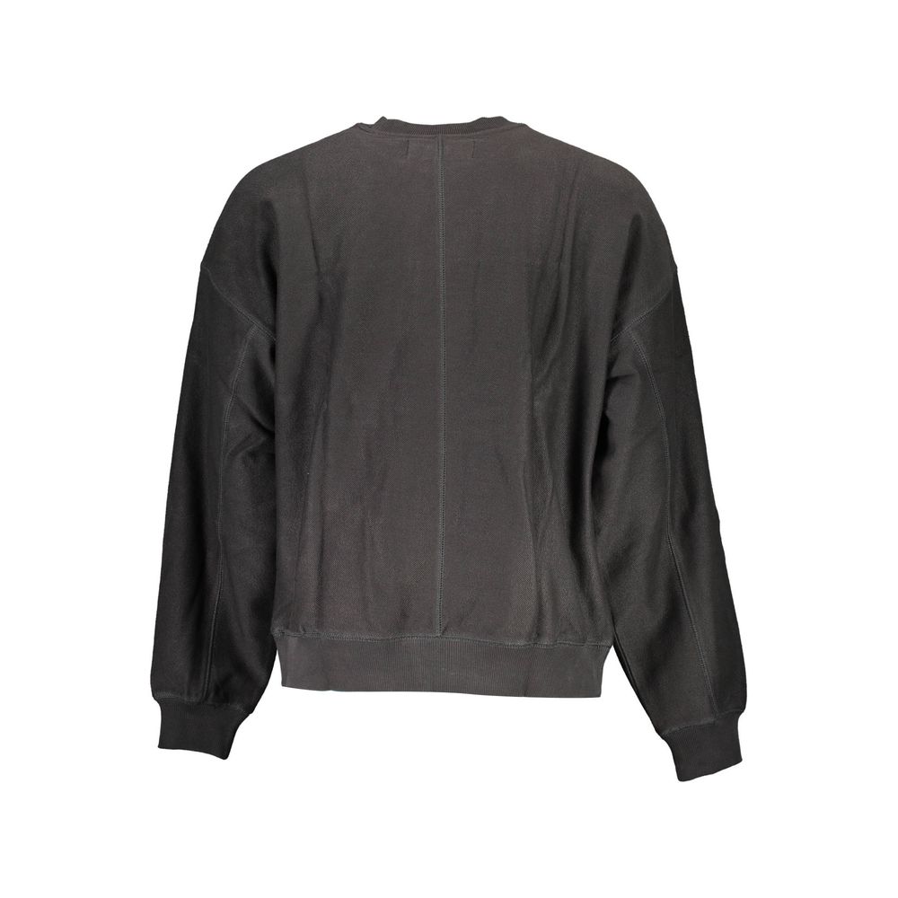 Black Cotton Sweater
