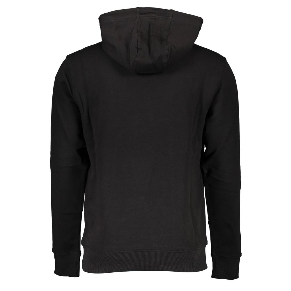Jersey Negro Algodón Hombre