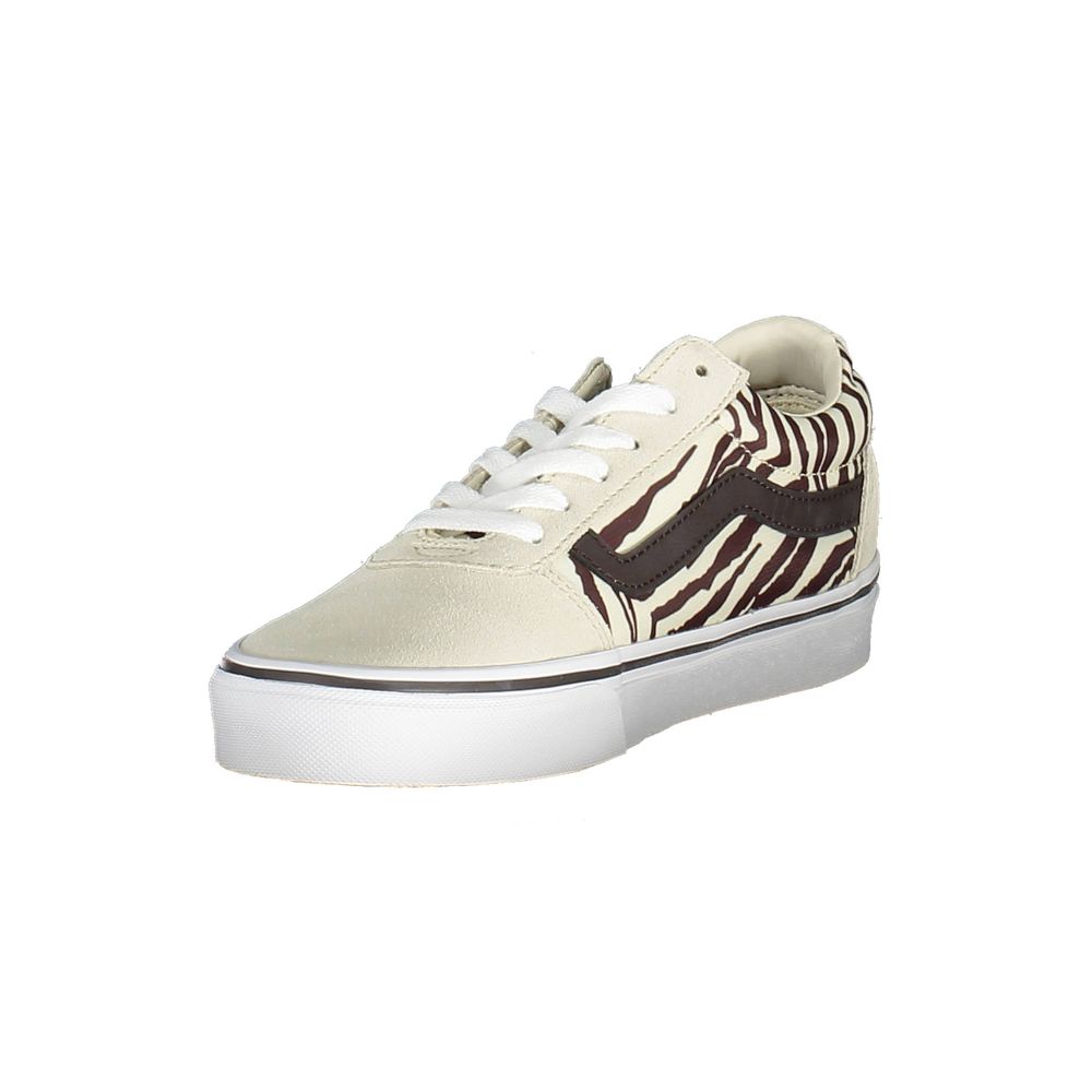 Sneaker Mujer Piel Beige