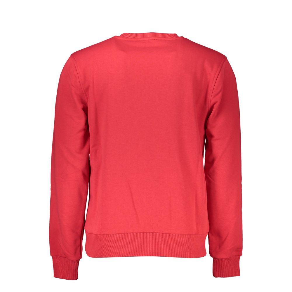 Jersey rojo de algodón para hombre