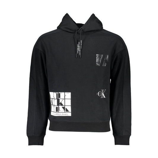 Jersey Negro Algodón Hombre