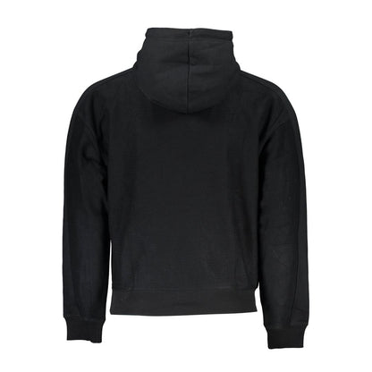 Jersey Negro Algodón Hombre