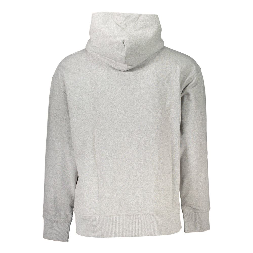 Gray Cotton Men Sweater