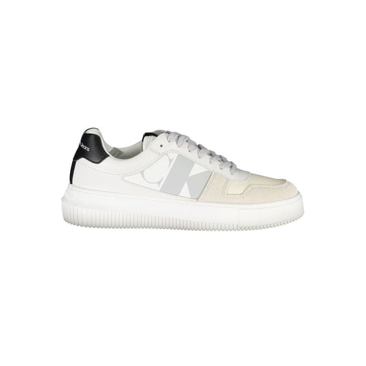 Zapatilla blanca de poliéster