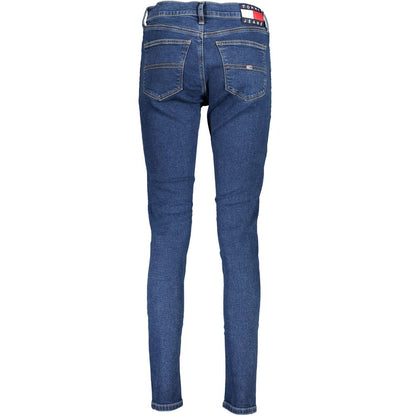 Pantalones y vaqueros de algodón azules