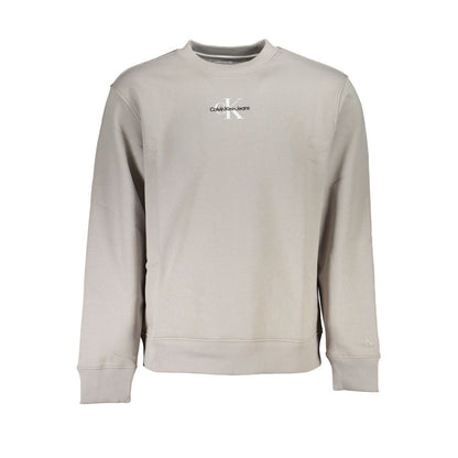 Elegante sudadera polar con cuello redondo
