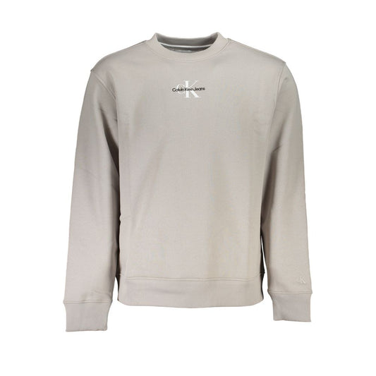 Elegante sudadera polar con cuello redondo