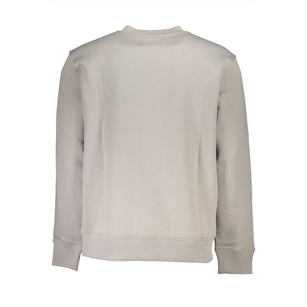 Elegante sudadera polar con cuello redondo