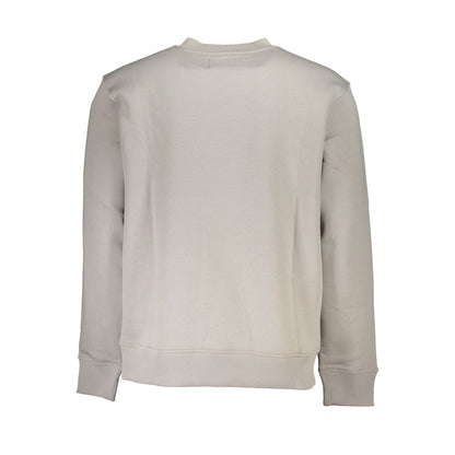 Elegante sudadera polar con cuello redondo