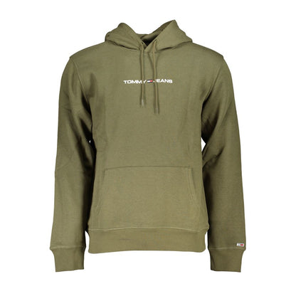 Jersey verde de algodón para hombre