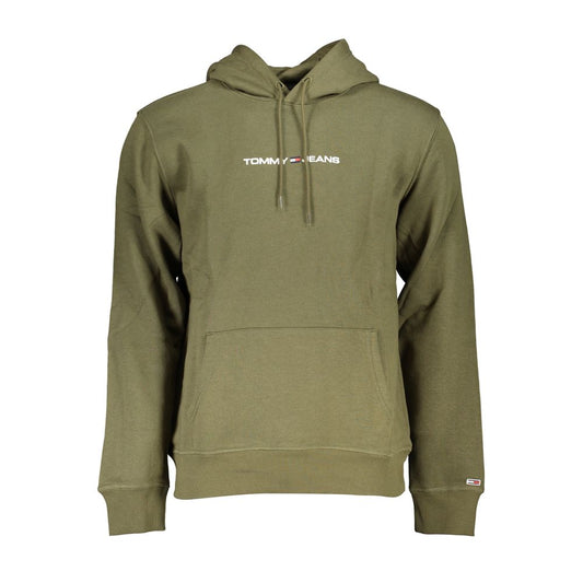 Jersey verde de algodón para hombre
