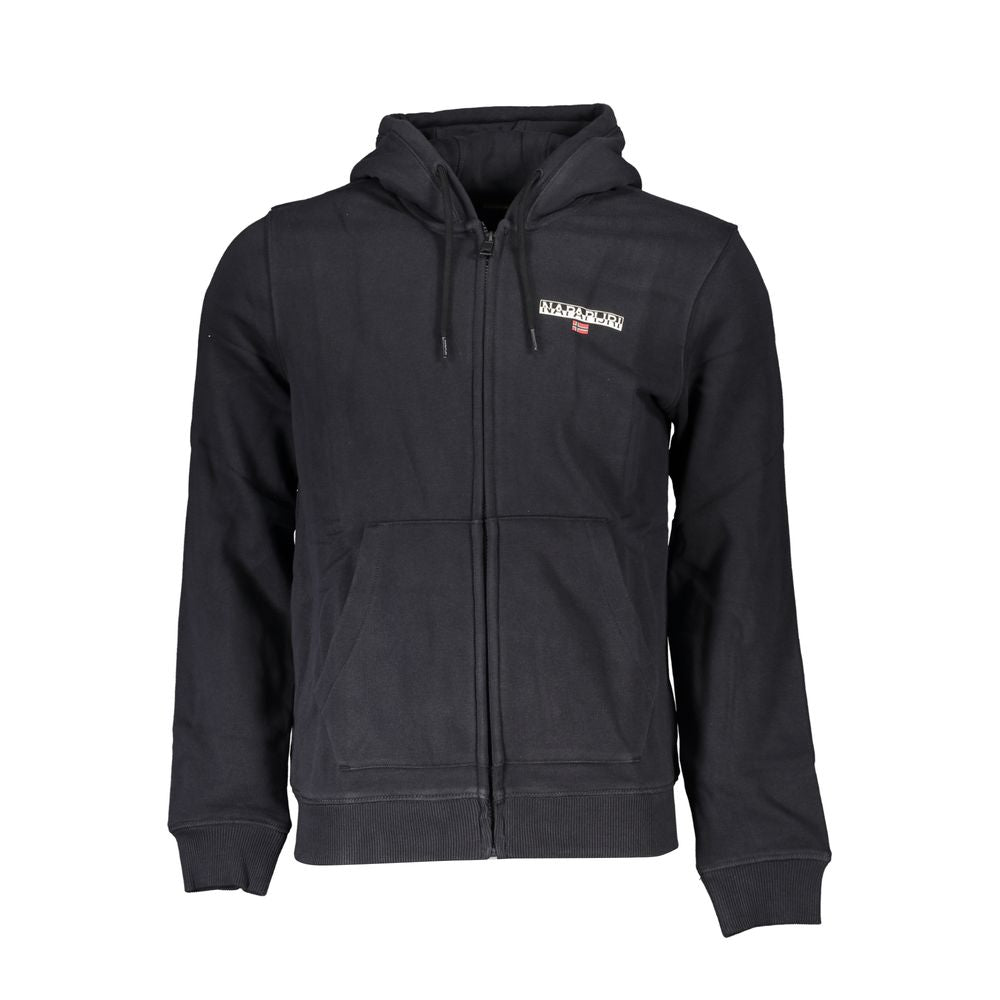 Jersey Negro Algodón Hombre