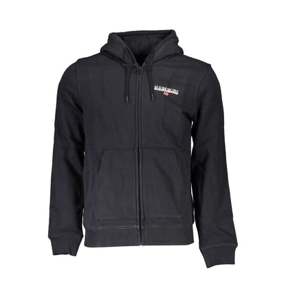 Jersey Negro Algodón Hombre