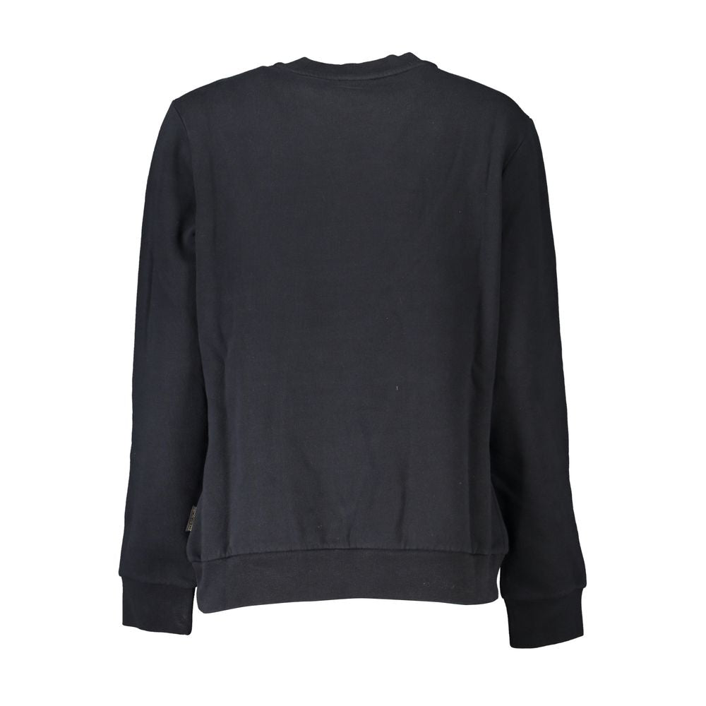 Jersey Negro Algodón Mujer