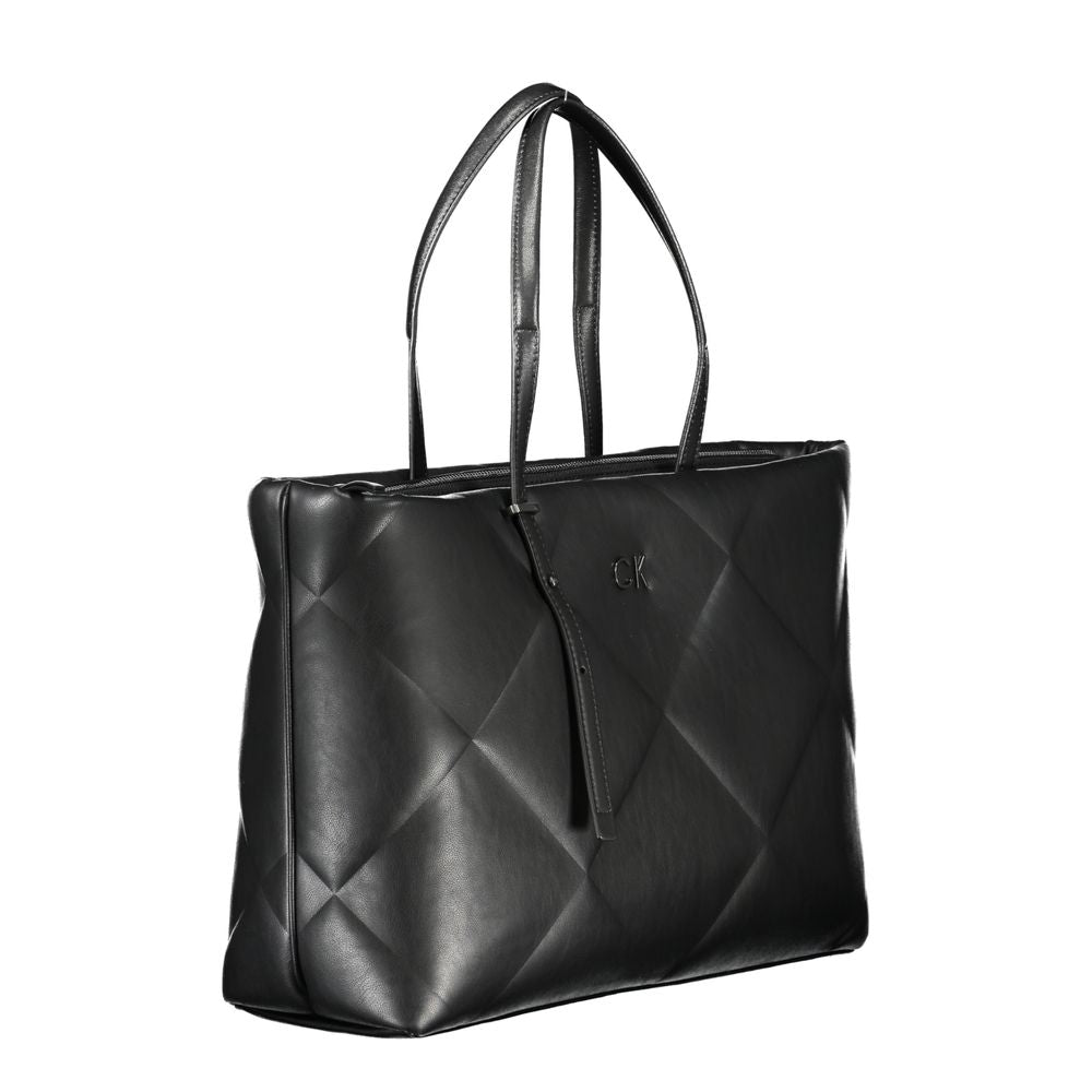 Bolso de poliéster negro