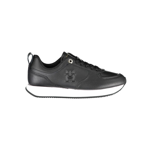 Sneaker Mujer Piel Negra