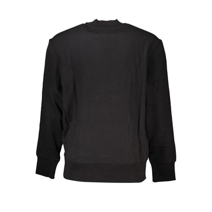 Elegante sudadera de algodón con cuello redondo