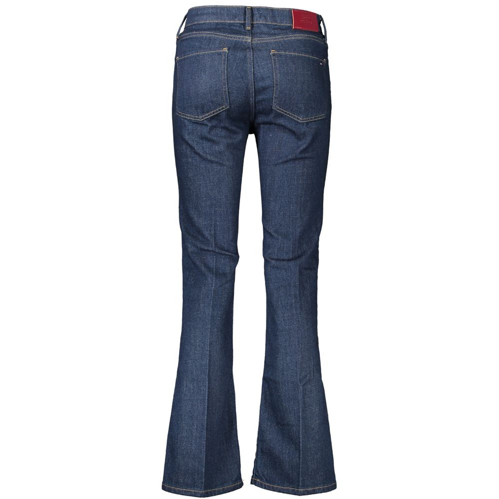 Pantalones y vaqueros de algodón azules
