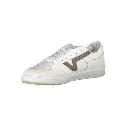 White Polyester Sneaker