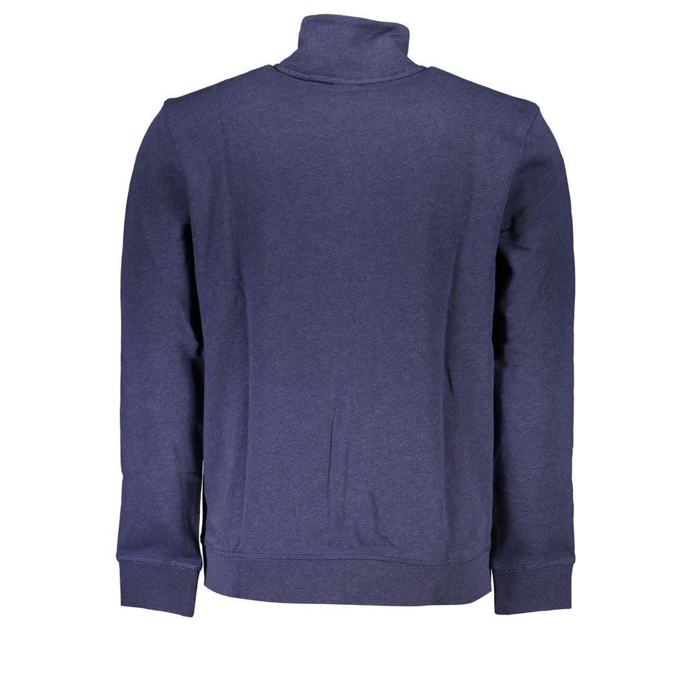 Jersey azul de algodón para hombre