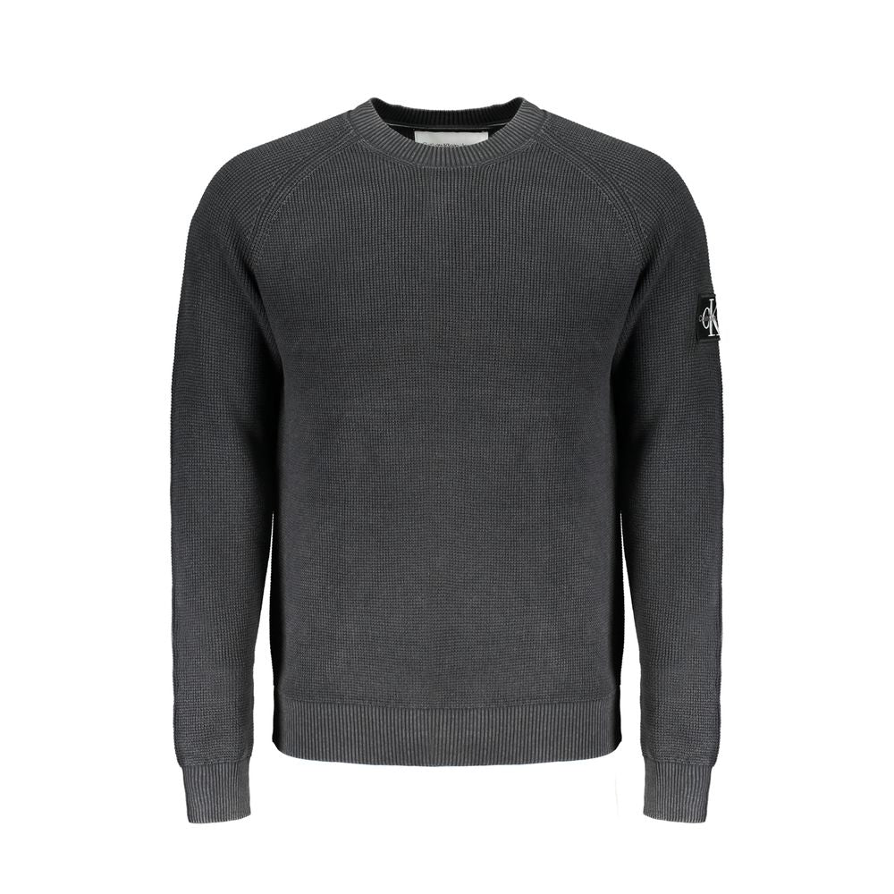 Jersey negro de algodón