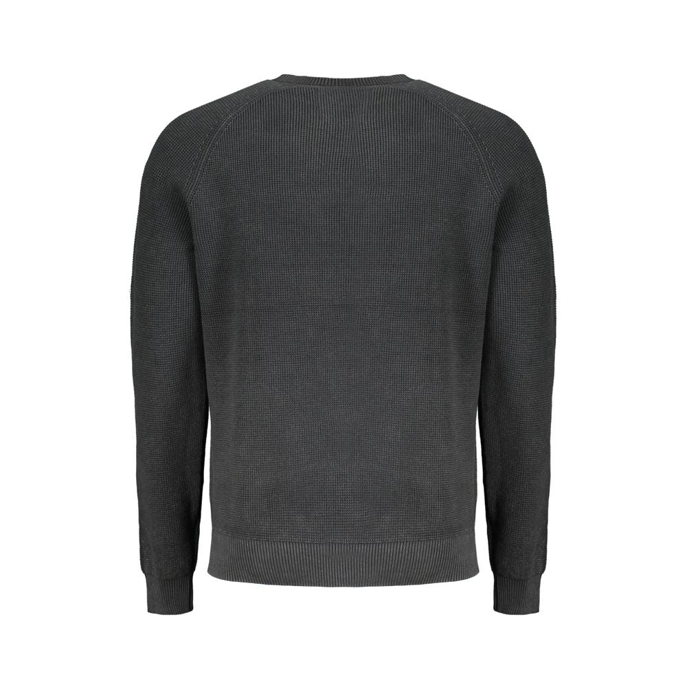 Jersey negro de algodón