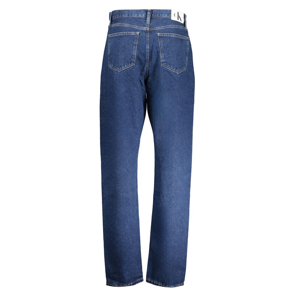 Pantalones y vaqueros de algodón azules