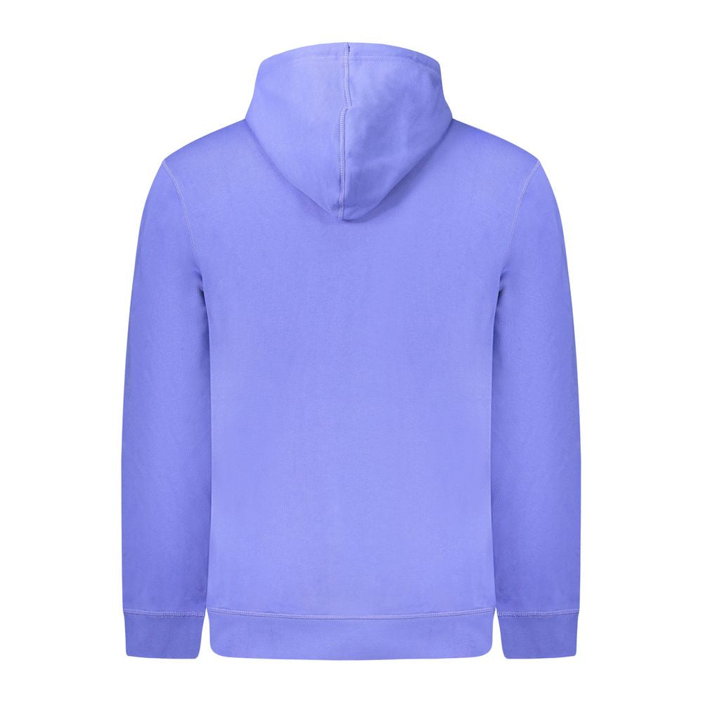 Jersey azul de algodón para hombre