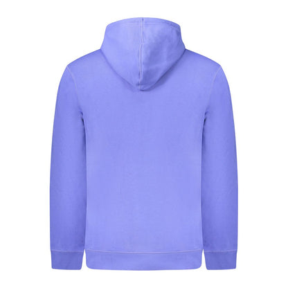 Jersey azul de algodón para hombre