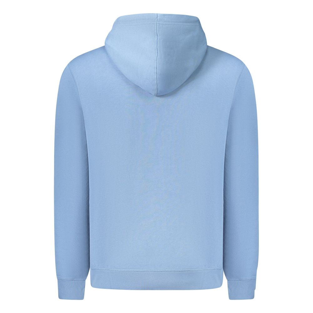 Jersey de algodón azul claro para hombre