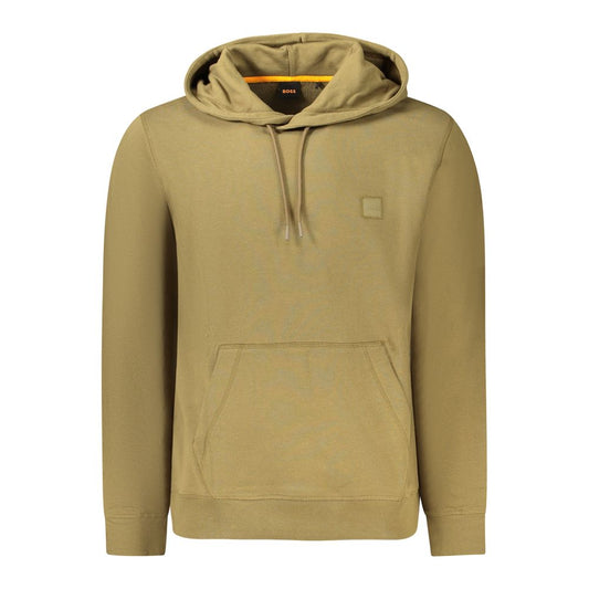 Jersey verde de algodón para hombre
