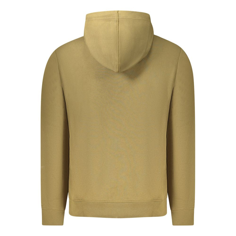 Green Cotton Men Sweater