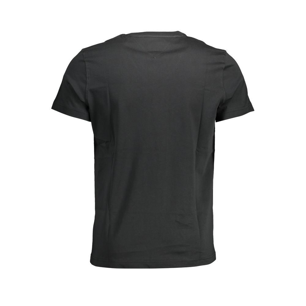Camiseta negra de algodón