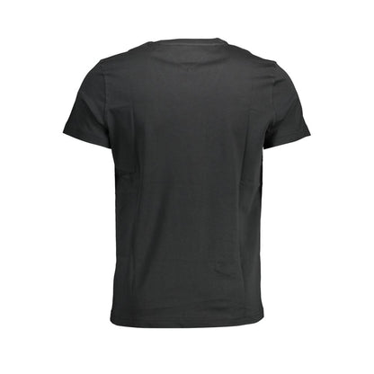 Camiseta negra de algodón