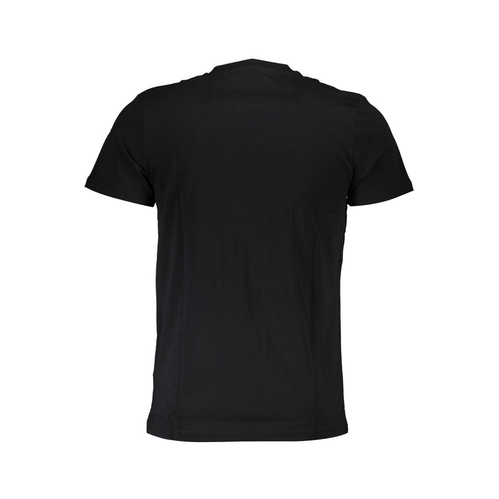 Camiseta negra de algodón
