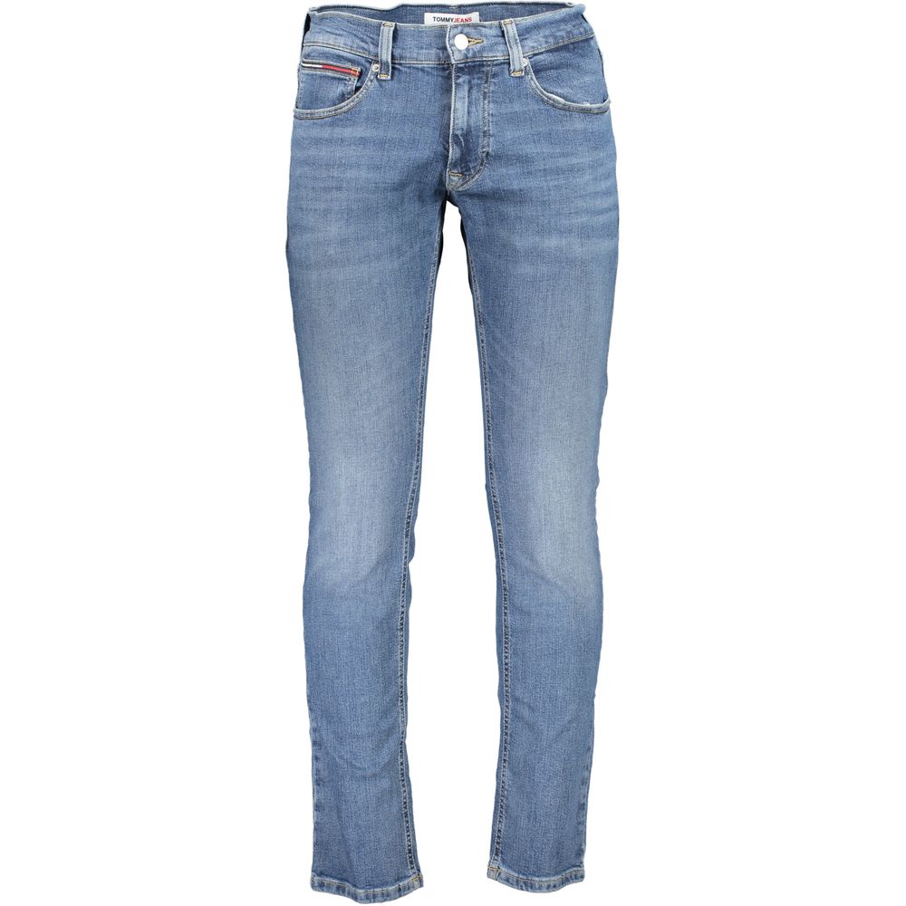 Pantalones y vaqueros de algodón azules