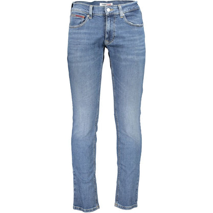Pantalones y vaqueros de algodón azules