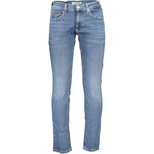 Pantalones y vaqueros de algodón azules
