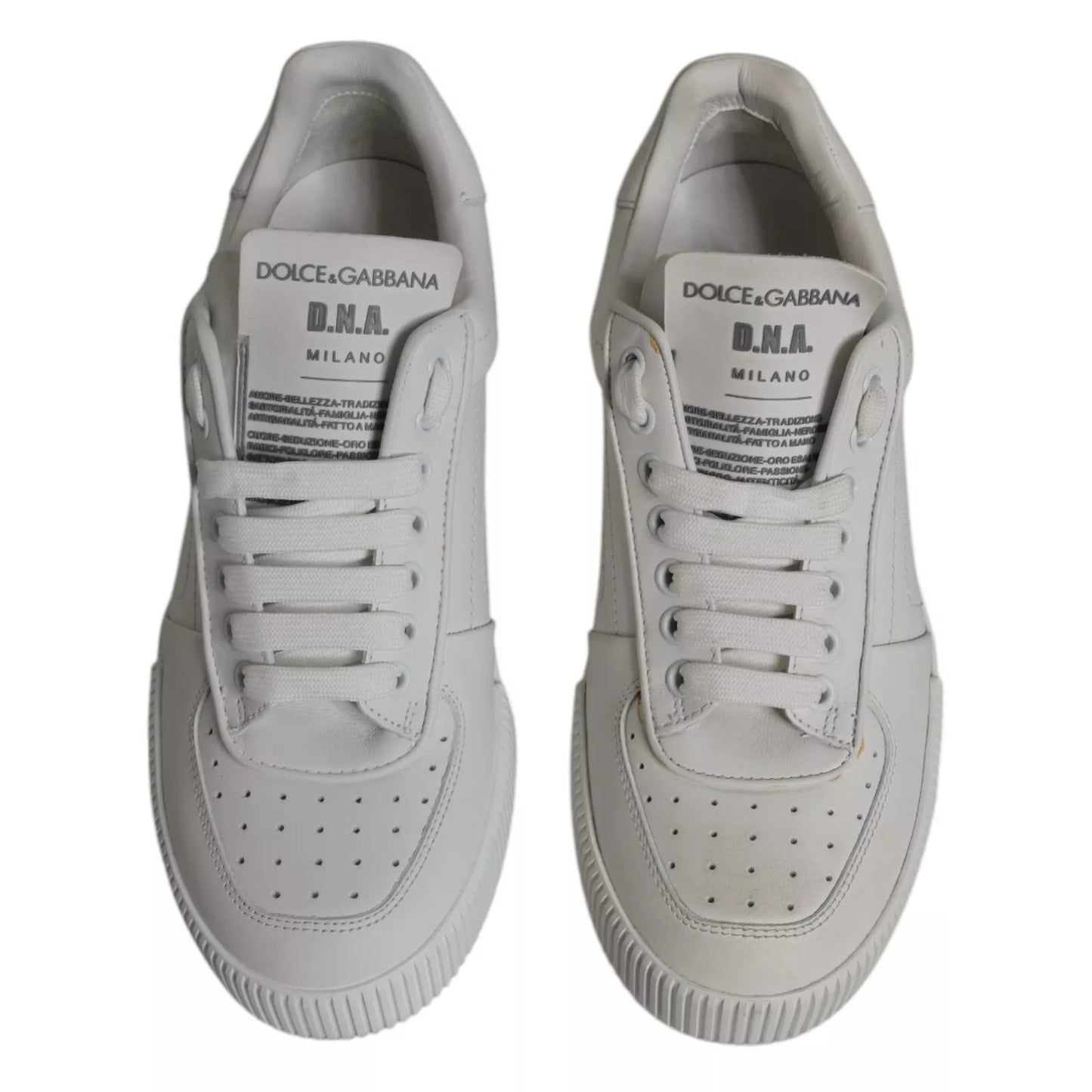 Zapatillas de piel Miami blancas