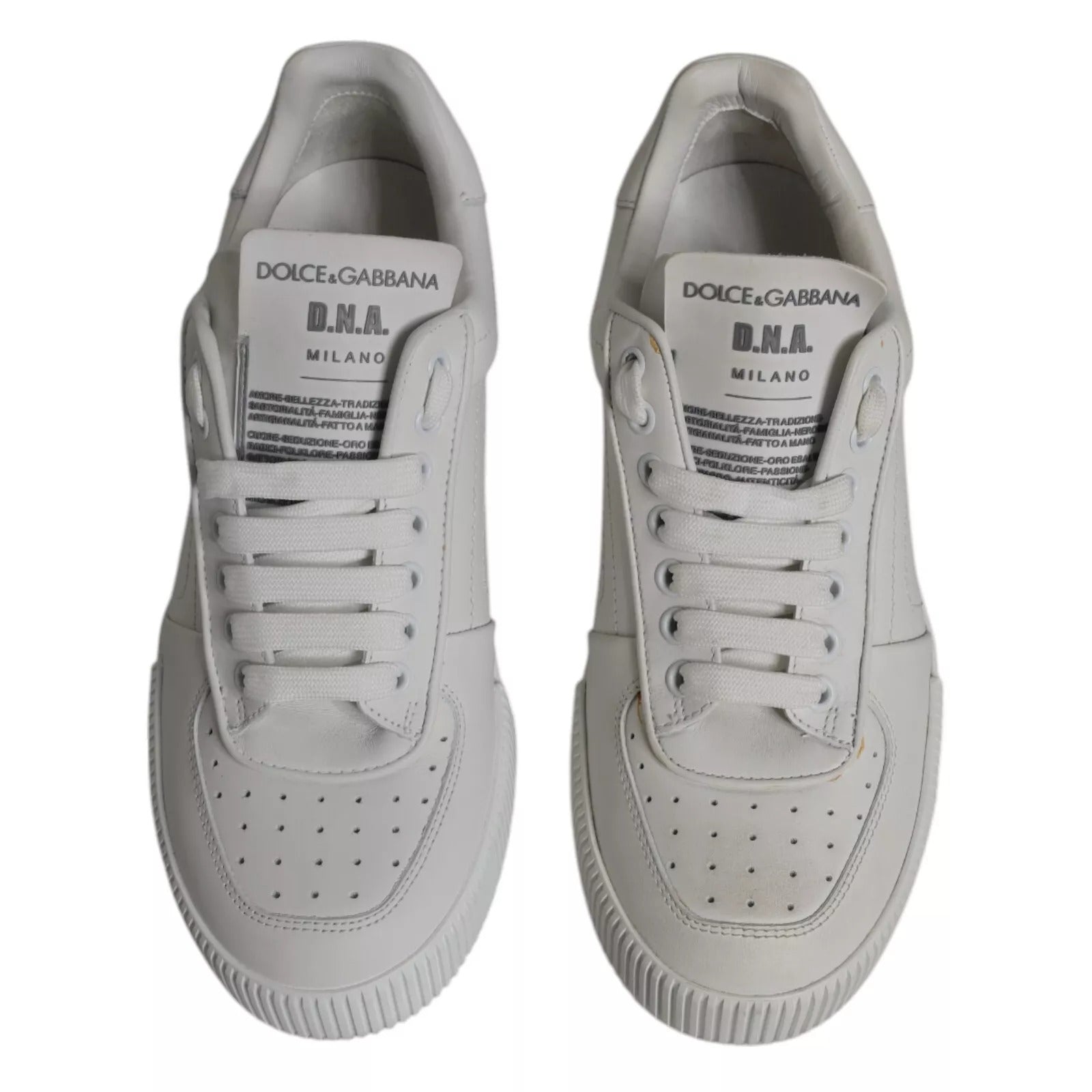 Zapatillas de piel Miami blancas