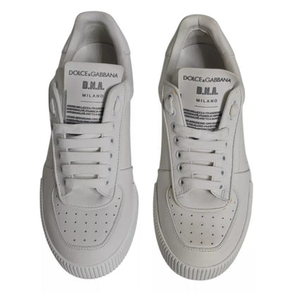Zapatillas de piel Miami blancas