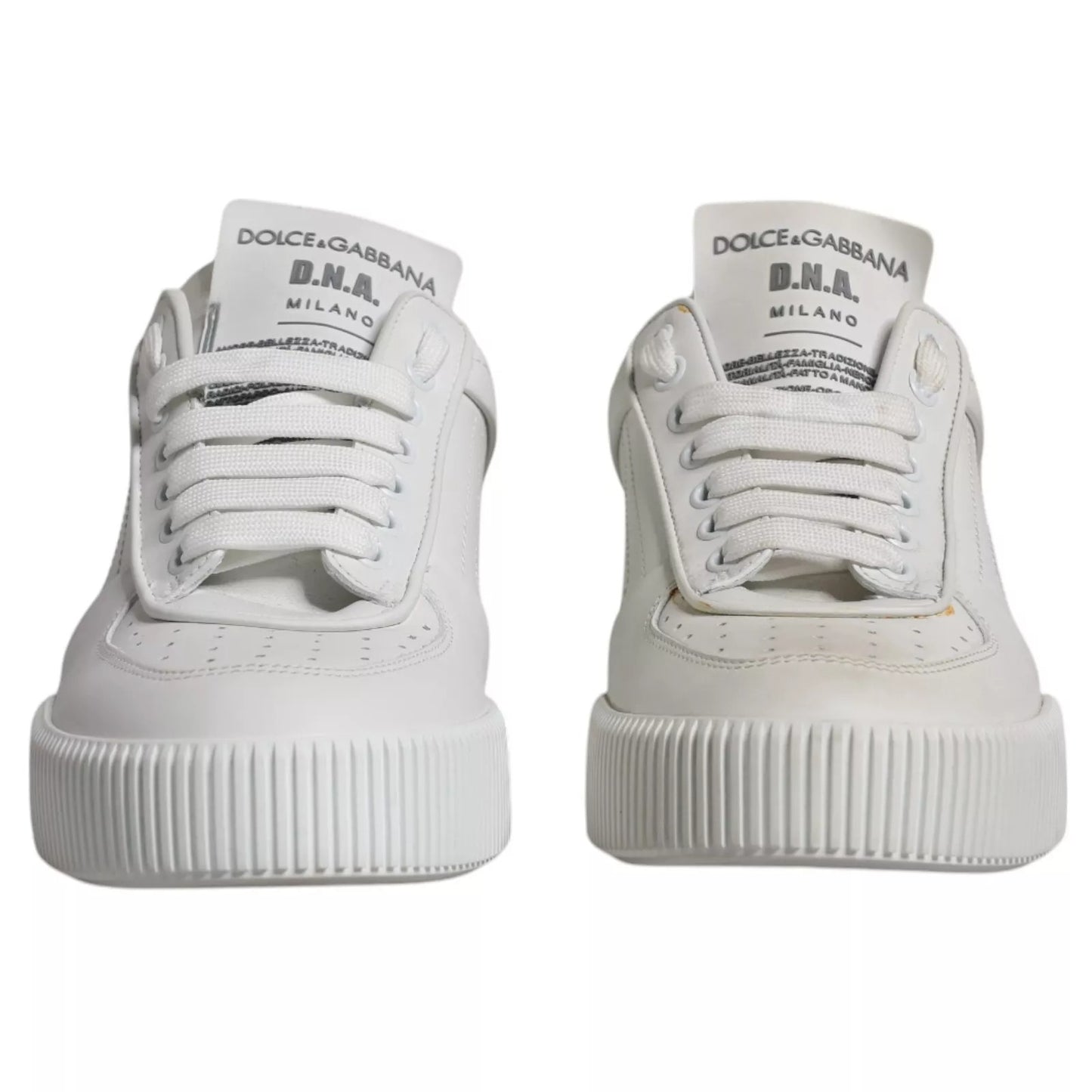 Zapatillas de piel Miami blancas