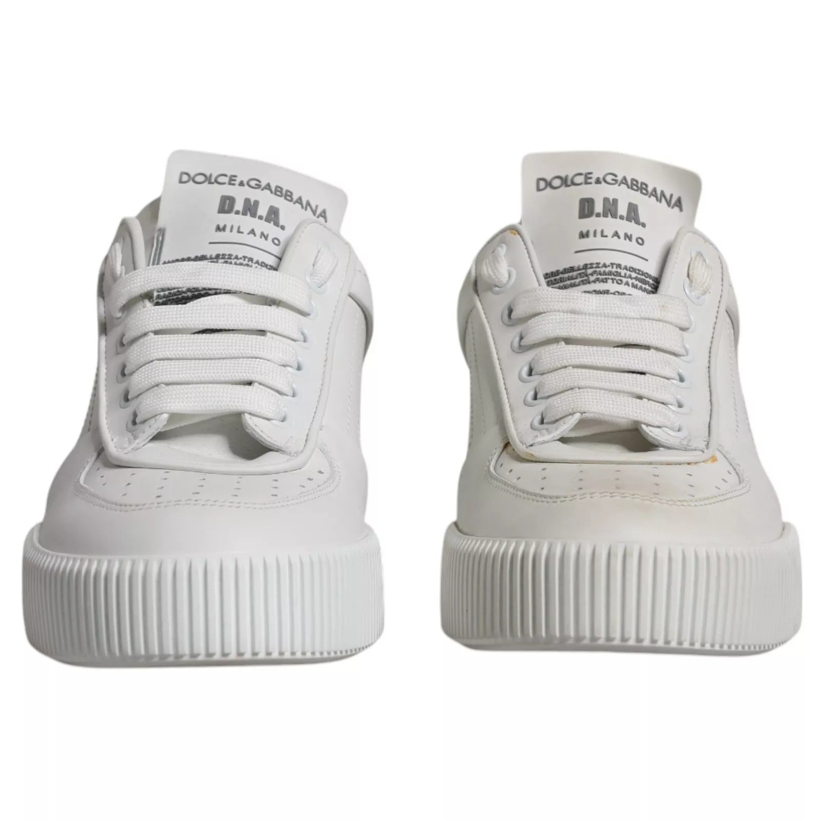 Zapatillas de piel Miami blancas
