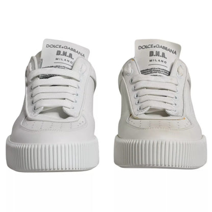 Zapatillas de piel Miami blancas