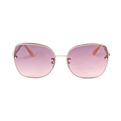 Gafas de sol de metal dorado