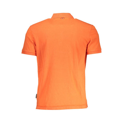 Polo rojo de algodón para hombre