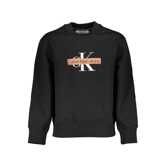 Sudadera elegante de forro polar con cuello redondo