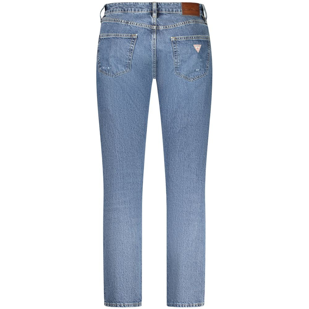 Vaqueros azules de algodón para hombre