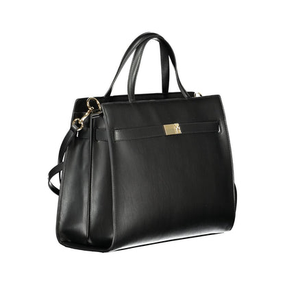 Bolso de polietileno negro para mujer