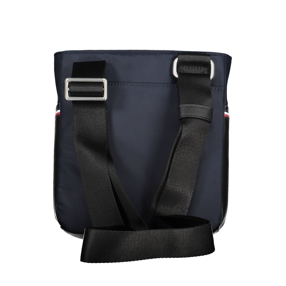 Bolso bandolera hombre poliéster azul